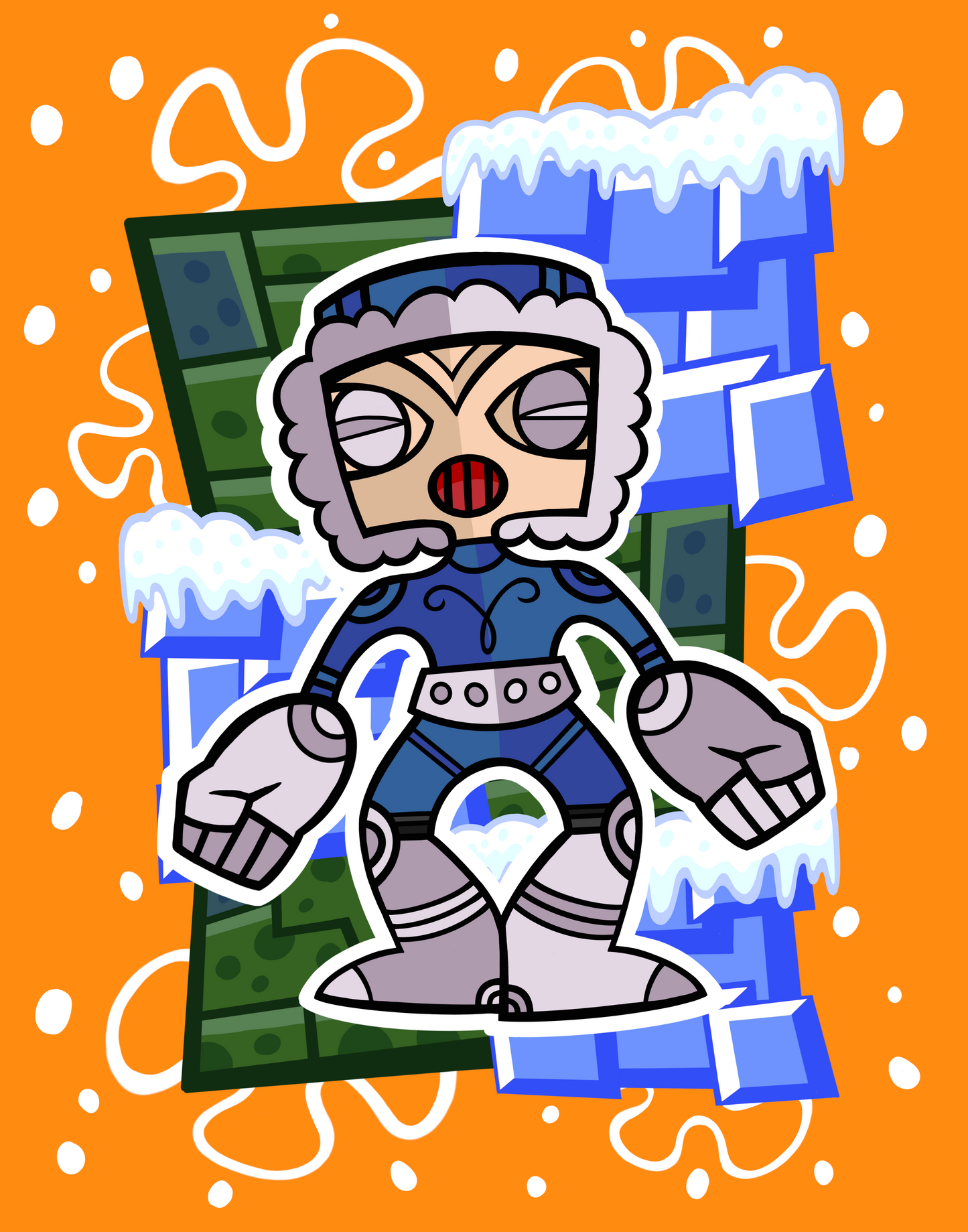 Robot Master Tiki Idols