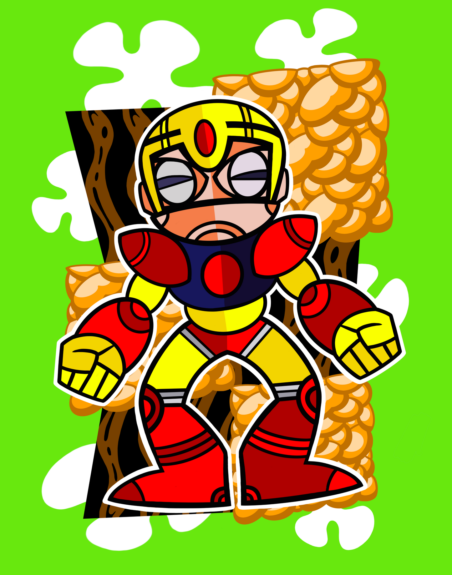 Robot Master Tiki Idols