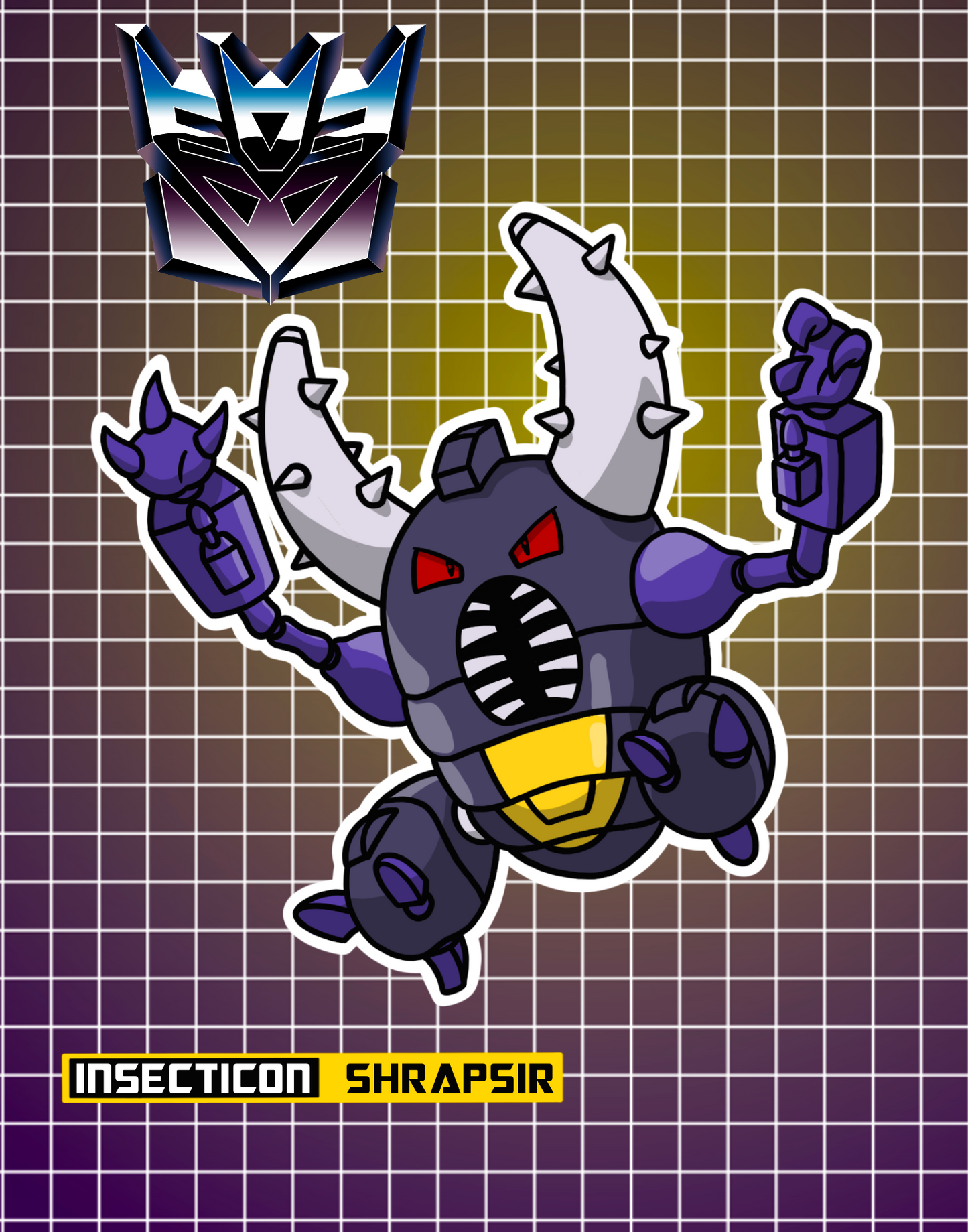 Pocket Monster Transformers - Villains